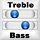 Open Windows Treble & bass controls (if present).