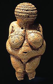 The Venus of Willendorf.