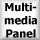 Opens multimedia panel where you can check your available sound devices