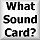 Identify your sound card