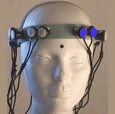 Magnetic signals rotate around the head.