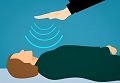 Healing through Reiki, Chi, Healing by laying on hands.