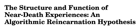 The structure and function of NDEs.